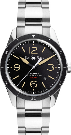 Bell & Ross Vintage BR 123 Sport Heritage Steel replica watch - Click Image to Close